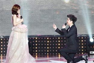 明星在求婚现场,明星浪漫告白，爱情故事感动全场