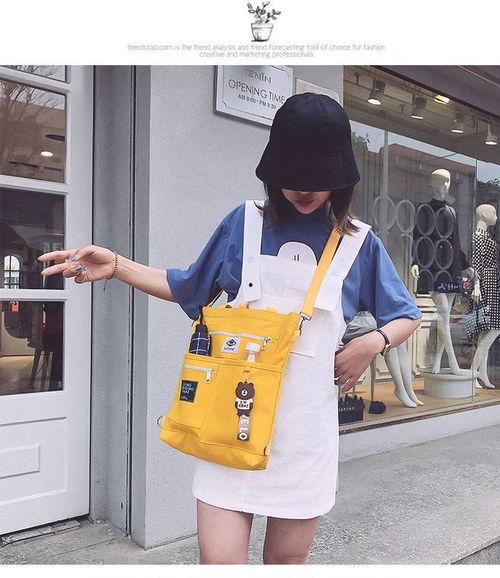 网红帆布包百搭吗,百搭时尚必备单品